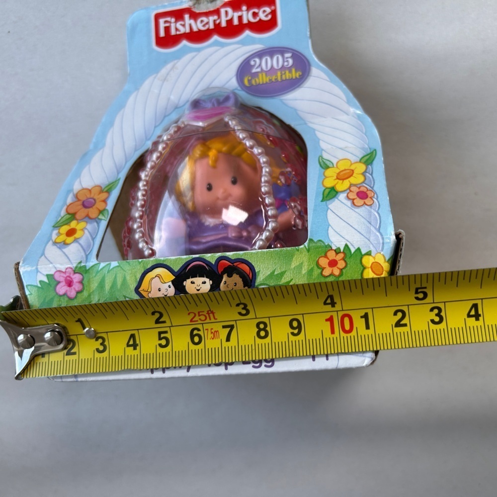 Fisher-Price 2005 Collectible Tippity Top Egg Easter Toy New in Package Basket - Picture 6 of 7